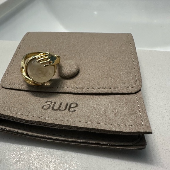 Awe inspired fortune teller ring Elegant Gold ring - Picture 8 of 9